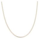 9ct Yellow Gold Curb Chain 18"