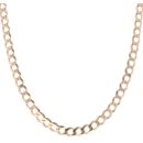 9ct Yellow Gold Curb Chain 20"