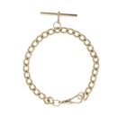 9ct Yellow Gold Albert T-Bar Bracelet 7.5"