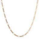 9ct Yellow Gold Figaro Chain 20"