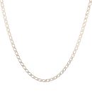 9ct Yellow Gold Double Curb Chain 20"