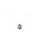 9ct Yellow Gold Personalised St Christopher Necklace