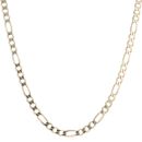 9ct Yellow Gold Figaro Chain 20"