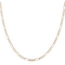 9ct Yellow Gold Figaro Chain 22"