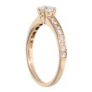 18ct Yellow Gold 0.68ct Diamond Solitaire Ring