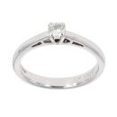 18ct White Gold 0.25ct Diamond Solitaire Ring