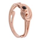 9ct Rose Gold Clogau Red Cabochon Ring