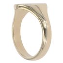 9ct Yellow Gold Oval Signet Ring
