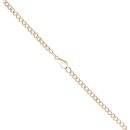9ct Yellow Gold Curb Chain 20"