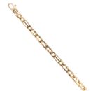 9ct Yellow Gold Fancy Bracelet 7.5"