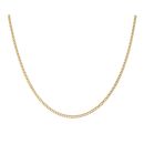 9ct Yellow Gold Curb Chain 16"