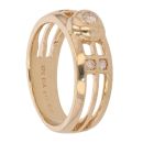 9ct Yellow Gold 0.15ct Diamond Rennie Mac Ring