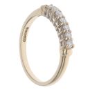 9ct Yellow Gold 0.20ct Diamond Half Eternity Ring