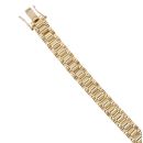 9ct Yellow Gold Jubilee Strap Bracelet 5.5"