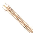 9ct Yellow Gold Fancy Bracelet 7"