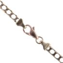 9ct Yellow Gold Square Curb Chain 20"