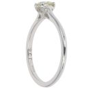 9ct White Gold 0.45ct Brilliant Cut Diamond Solitaire Ring