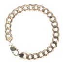 9ct Yellow Gold Curb Bracelet 9"