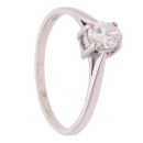 18ct White Gold 0.50ct Diamond Solitaire Ring