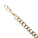 9ct Yellow Gold Curb Bracelet 8"