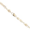 9ct Yellow Gold Bead And Twist Fancy Chain 26"