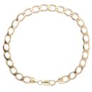 9ct Yellow Gold Curb Bracelet 9"