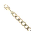 9ct Yellow Gold Curb Bracelet 8"