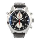 IWC Pilot Double Chronograph Pre Owned Watch Ref IW371813