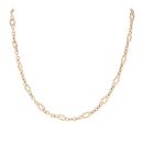9ct Yellow Gold Fancy Chain 20"