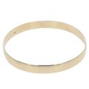 9ct Yellow Gold Plain Bangle