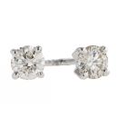 18ct White Gold 0.47ct Diamond Stud Earrings