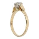 18ct Yellow Gold 0.50ct Brilliant Cut Diamond Solitaire Ring