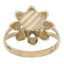 14ct Yellow Gold Fancy Flower Ring