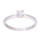 Platinum 0.33ct Diamond Solitaire Ring