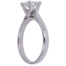 18ct White Gold 0.64ct Princess Cut Diamond Solitaire Ring