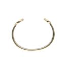 9ct Yellow Gold Torque Patterned Spanner Bangle
