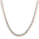 9ct Yellow Gold Curb Chain 18"