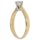 18ct Yellow Gold 0.45ct Brilliant Cut Diamond Solitaire Ring