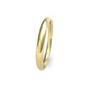 9ct Yellow Gold 2.5mm Traditional Court Wedding Band