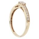 9ct Yellow Gold 0.40ct Brilliant Cut Diamond Solitaire Ring