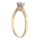 18ct Yellow Gold 0.50ct Diamond Solitaire Ring