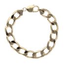 9ct Yellow Gold Curb Bracelet 7.5"