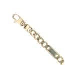9ct Yellow Gold Fancy Bracelet 7.5"