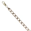 9ct Yellow Gold Curb Bracelet 7.5"