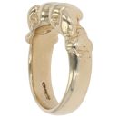 9ct Yellow Gold Double Boxing Glove Ring