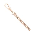 9ct Rose Gold Albert Bracelet 8"