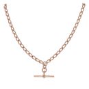 9ct Rose Gold Albert T-Bar Chain 20"