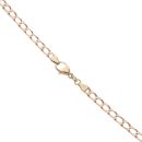 9ct Yellow Gold Square Curb Chain 24"