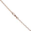 9ct Rose Gold Belcher T-Bar Chain 24"