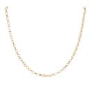 9ct Yellow Gold Belcher Chain 16"